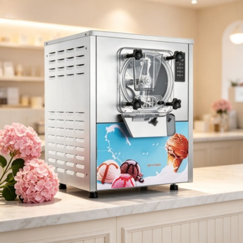 Soft Serve Ice Cream Machine 3 Flavor - Profesyonel Yumuşak Dondurma Makinesi Ticari Dondurma