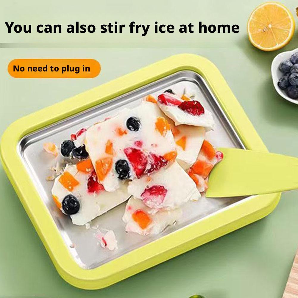Rolled Ice Cream Machine Fried Plate - Dondurma Rulo Yapma Makinesi Dondurma Makinesi