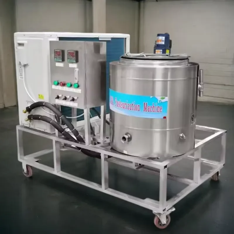 Ice Cream Pasteurizer Machine - # Küçük Pastörizatör Makinesi, UHT Süt,