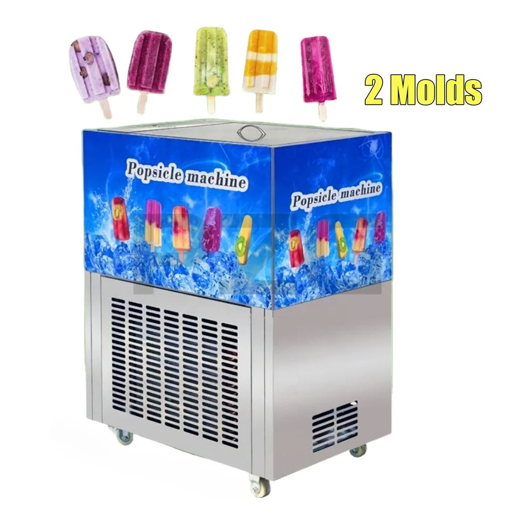 Commercial Popsicle Mold Maker Machine - Ticari Çubuklu Dondurma Makinesi 1 Kalıp