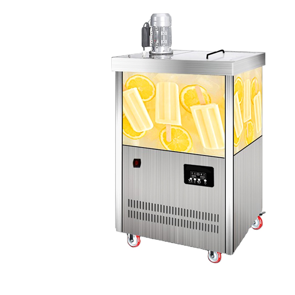 Commercial Popsicle Mold Maker Machine - Ticari Endüstriyel 40 Kalıplı Dondurma Makinesi,