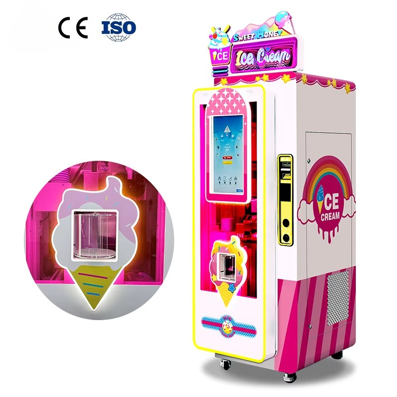 Soft Ice Cream Maker Machine Commercial - Fabrika Üretimi OEM Self Servis 3