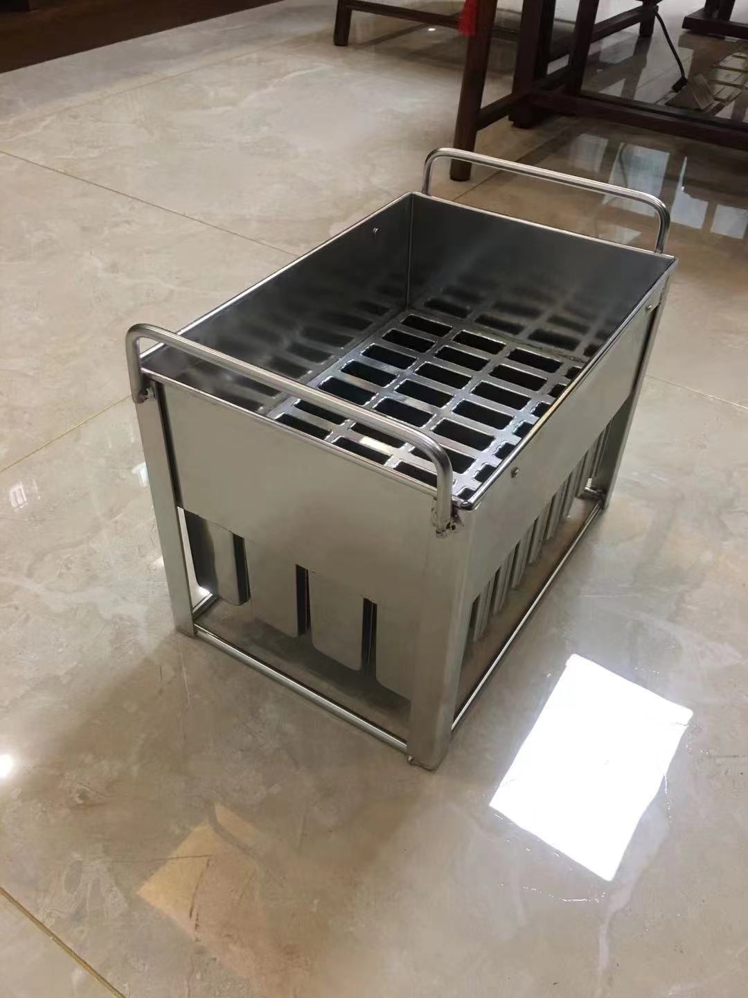 Commercial Popsicle Mold Maker Machine - Ticari 40 Bölmeli 304 Paslanmaz Çelik