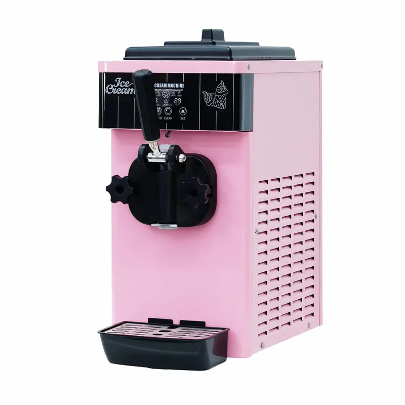 Commercial Ice Cream Machine Countertop - Ticari Masaüstü Yumuşak Dondurma Makinesi Elektrikli