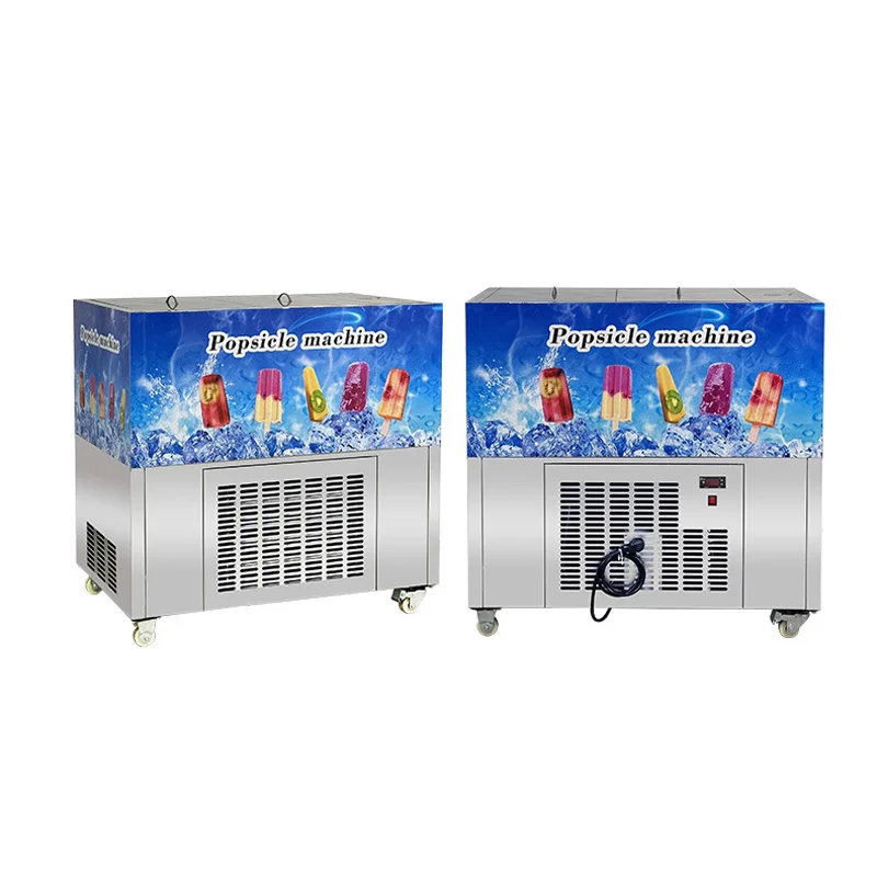 Commercial Popsicle Mold Maker Machine - Ticari Dondurma Çubuğu Makinesi 1/2/4 Kalıplı
