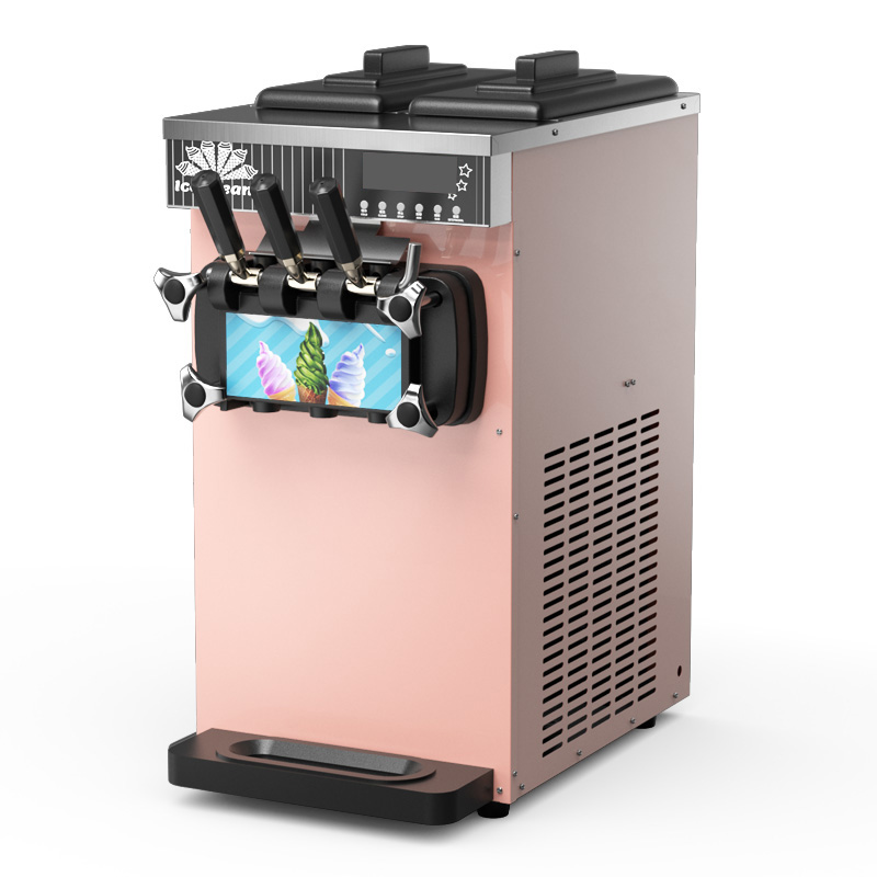 Ticari 3 Çeşitli Yumuşak Dondu - Commercial Ice Cream Machine Countertop incelemesi ve fiyatı