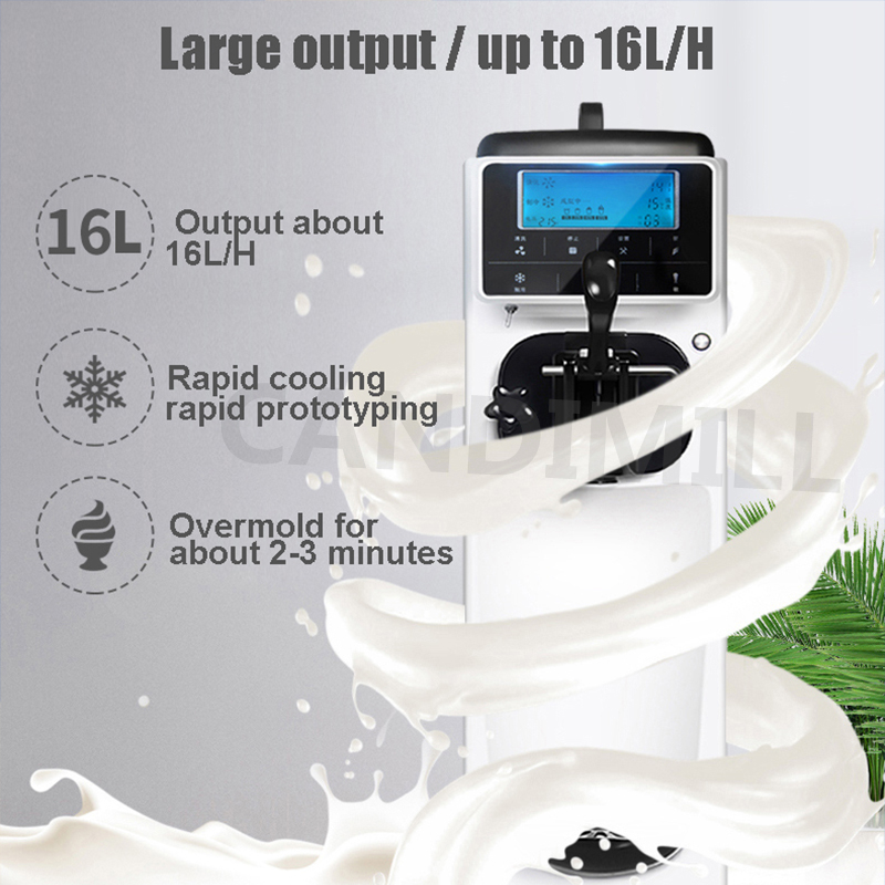 Ticari Otomatik Sundae Dondurm - Commercial Ice Cream Machine Countertop incelemesi ve fiyatı