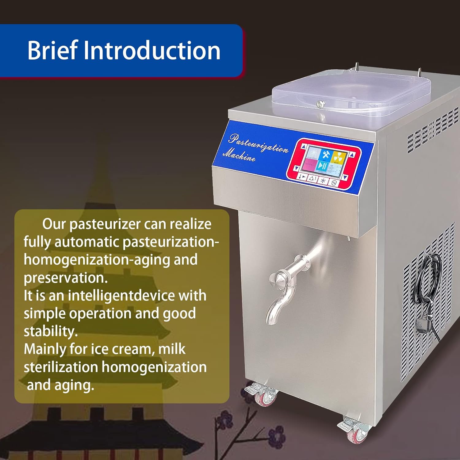 Dondurma Yaşlandırma Makinesi  - Ice Cream Pasteurizer Machine incelemesi ve fiyatı