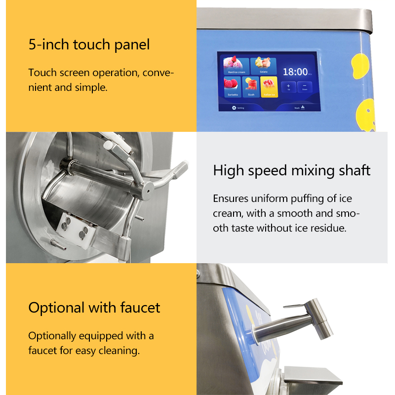 48L/S Otomatik Dondurma Makine - Commercial Gelato Maker Machine incelemesi ve fiyatı