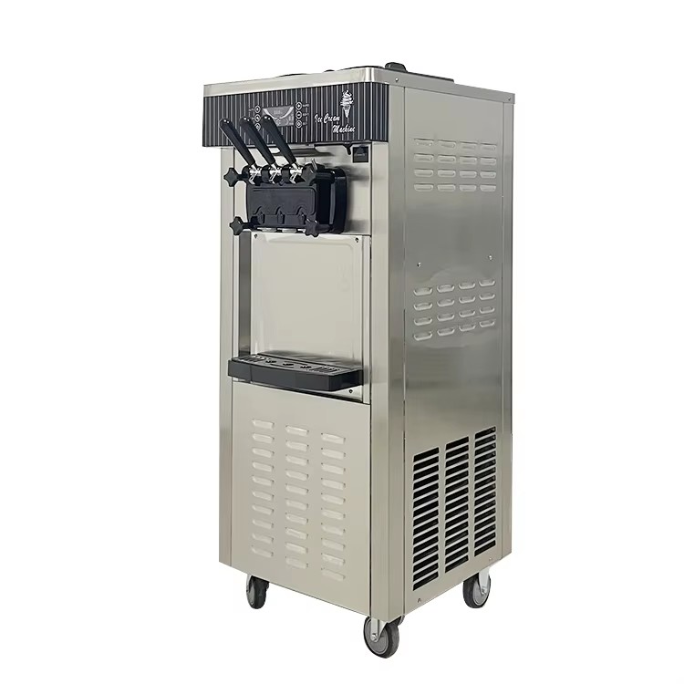 Yeni Yüksek Kaliteli Dikey Tez - Soft Serve Ice Cream Machine 3 Flavor incelemesi ve fiyatı