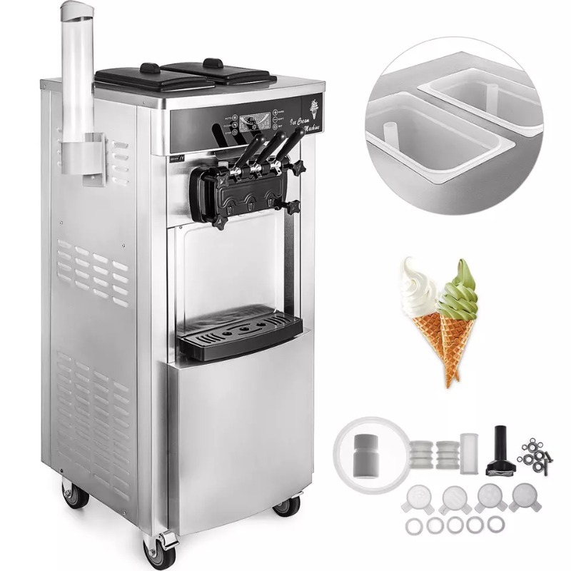 Ayaklı Dondurma Makinesi 5 Dağ - Soft Ice Cream Maker Machine Commercial incelemesi ve fiyatı