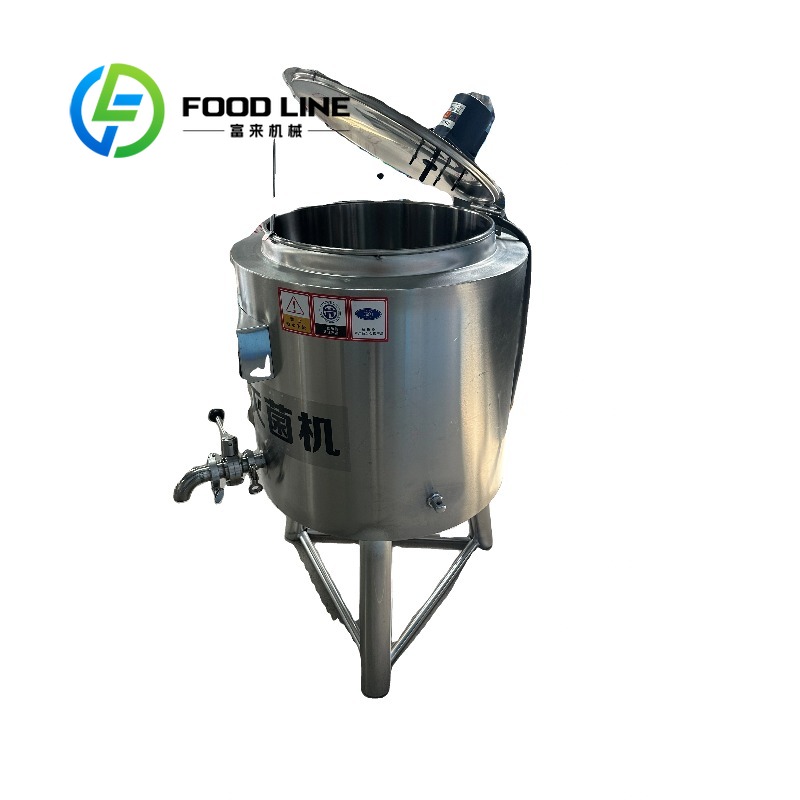 Özelleştirilmiş 50L - 1000L Sı - Ice Cream Pasteurizer Machine incelemesi ve fiyatı