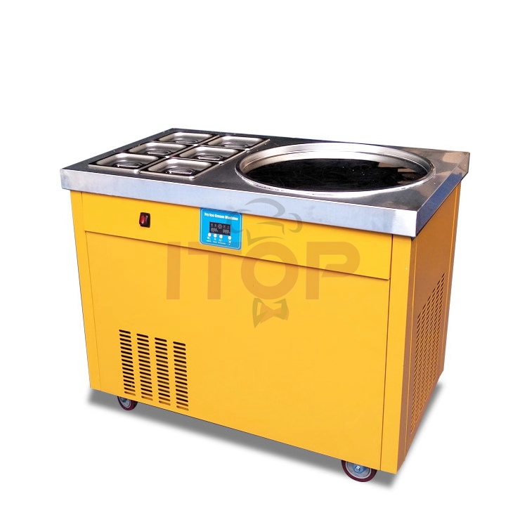 Yuvarlak Tava Dondurma Rulo Do - Rolled Ice Cream Machine Fried Plate incelemesi ve fiyatı