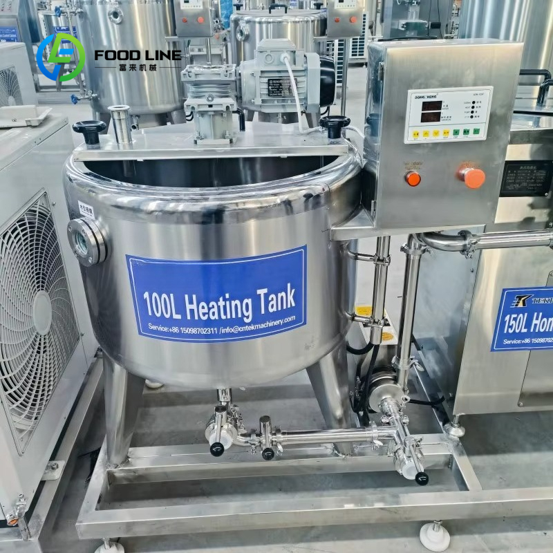 Özelleştirilmiş 100/200/300/50 - Ice Cream Pasteurizer Machine incelemesi ve fiyatı