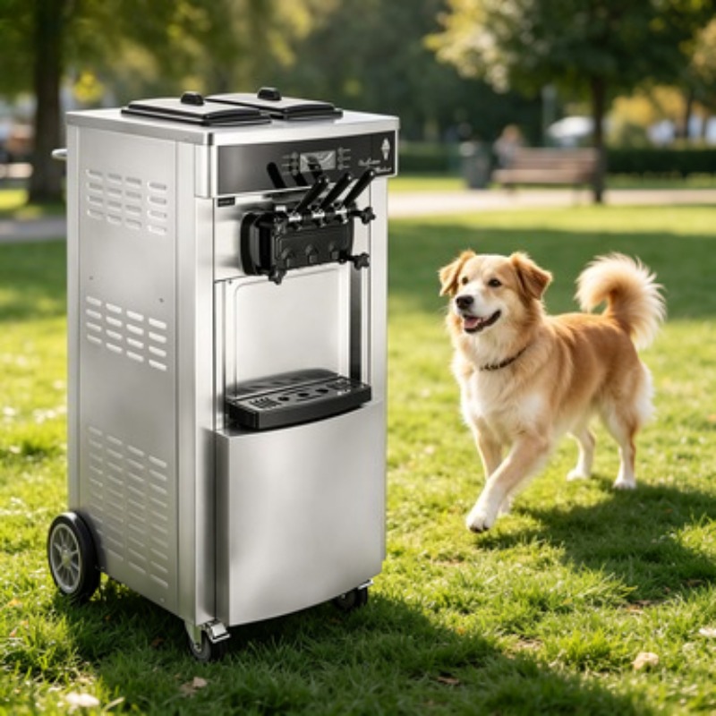Paslanmaz Çelik Ticari Dondurm - Commercial Gelato Maker Machine incelemesi ve fiyatı