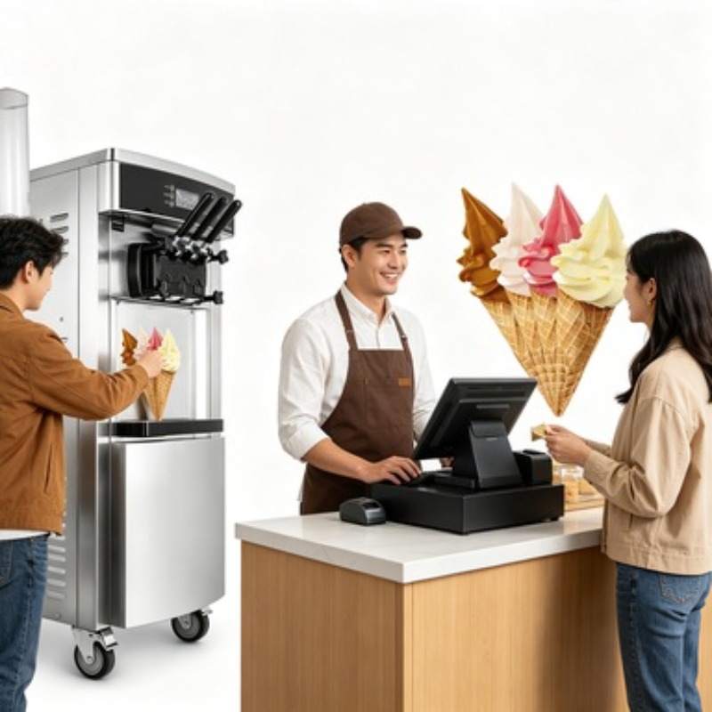 Sert Dondurma Makinesi, Parti  - Commercial Gelato Maker Machine incelemesi ve fiyatı
