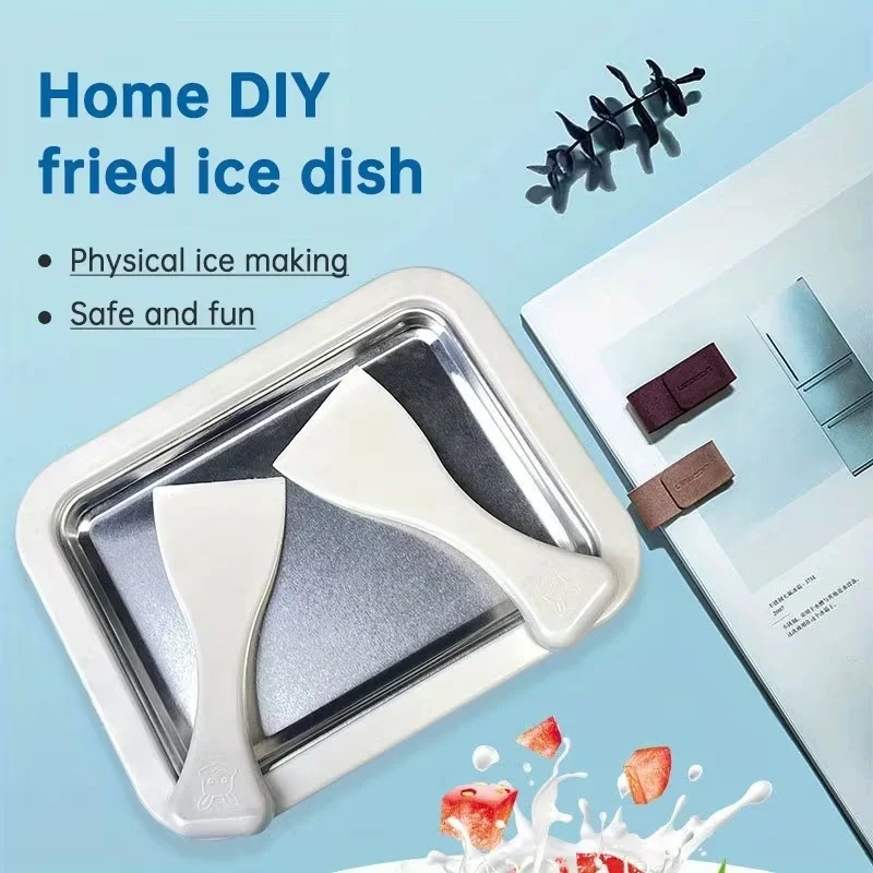 Anında Hazırlanan Rulo Dondurm - Rolled Ice Cream Machine Fried Plate incelemesi ve fiyatı