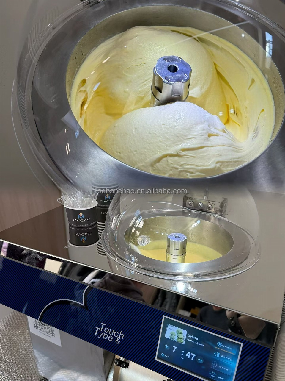 Ticari Sert Dondurma Makinesi  - Commercial Gelato Maker Machine incelemesi ve fiyatı