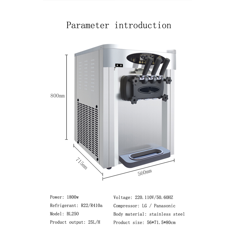 Profesyonel Kalitede Stil Sahi - Commercial Gelato Maker Machine incelemesi ve fiyatı