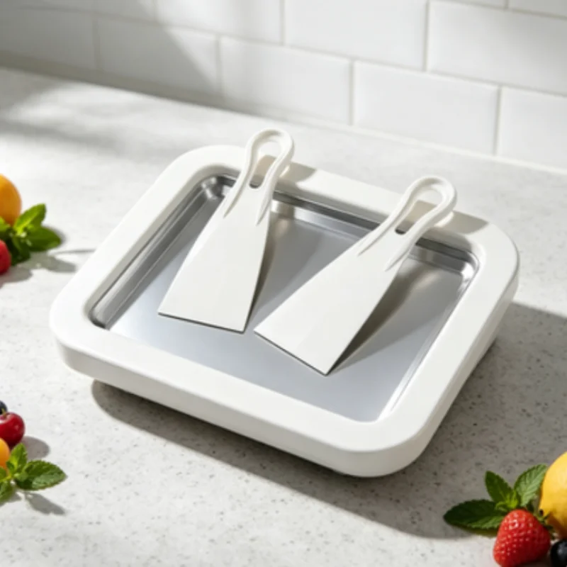 Anında Hazırlanabilen, Rulo Şe - Rolled Ice Cream Machine Fried Plate incelemesi ve fiyatı