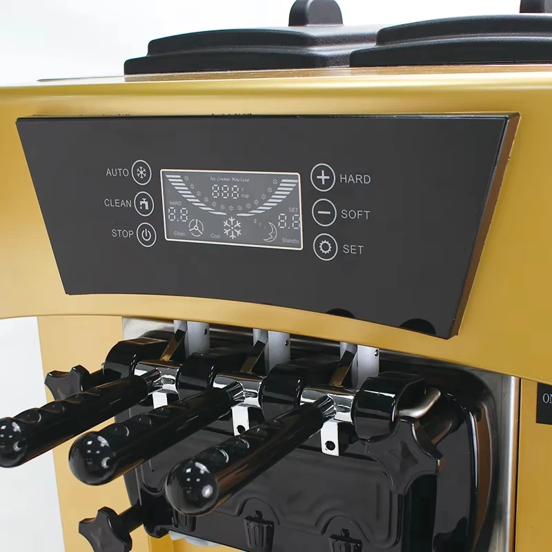 Yumuşak Dondurma Makineleri iç - Soft Serve Ice Cream Machine 3 Flavor incelemesi ve fiyatı