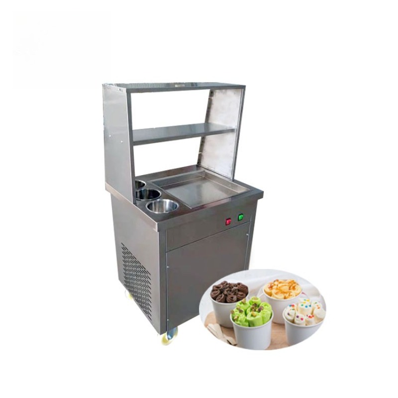 Rulo Dondurma Makinesi Soğuk P - Rolled Ice Cream Machine Fried Plate incelemesi ve fiyatı