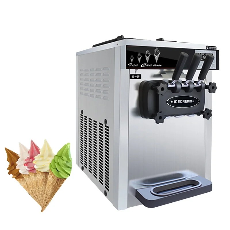 Yeni Gelen Yumuşak Dondurma Ma - Soft Serve Ice Cream Machine 3 Flavor incelemesi ve fiyatı