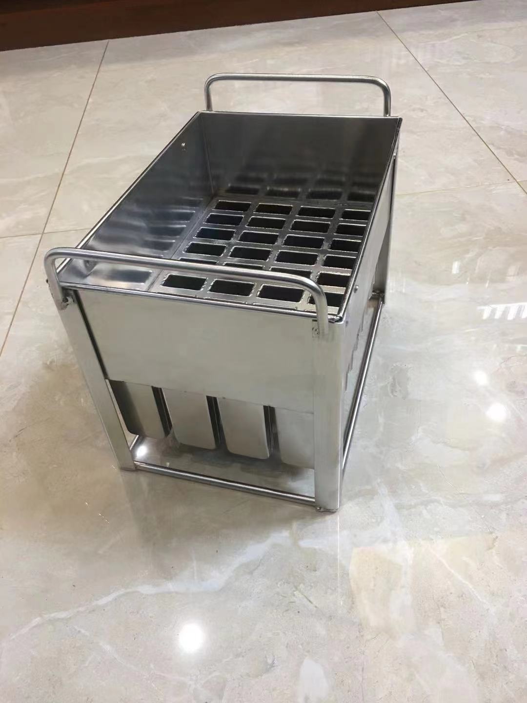Ticari 40 Bölmeli 304 Paslanma - Commercial Popsicle Mold Maker Machine incelemesi ve fiyatı