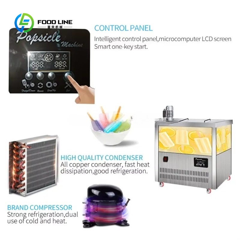 Özelleştirilmiş Ticari Endüstr - Commercial Popsicle Mold Maker Machine incelemesi ve fiyatı