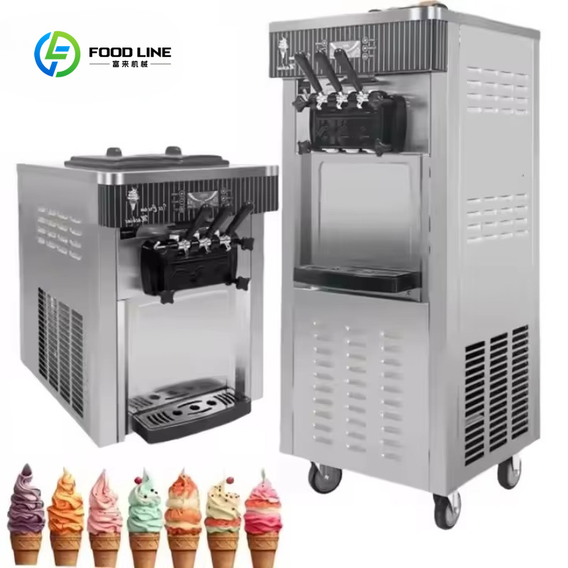 Özelleştirilebilir Dikey/Masaü - Soft Ice Cream Maker Machine Commercial incelemesi ve fiyatı