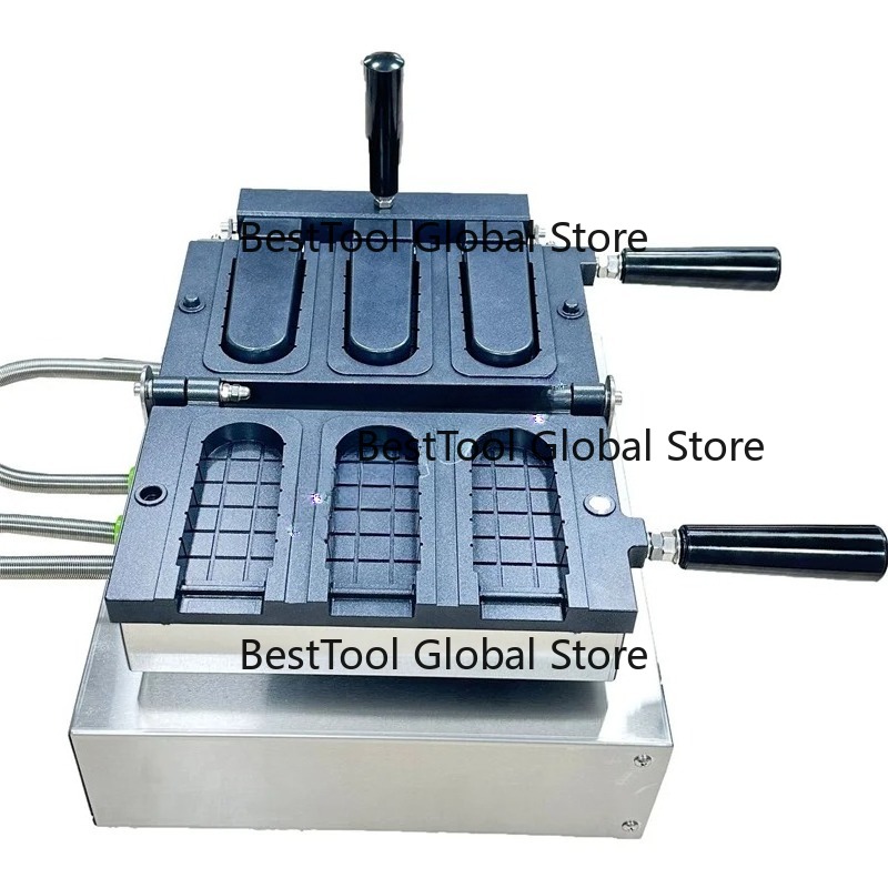 Ticari Kullanım 3'lü Waffle Ma - Commercial Popsicle Mold Maker Machine incelemesi ve fiyatı
