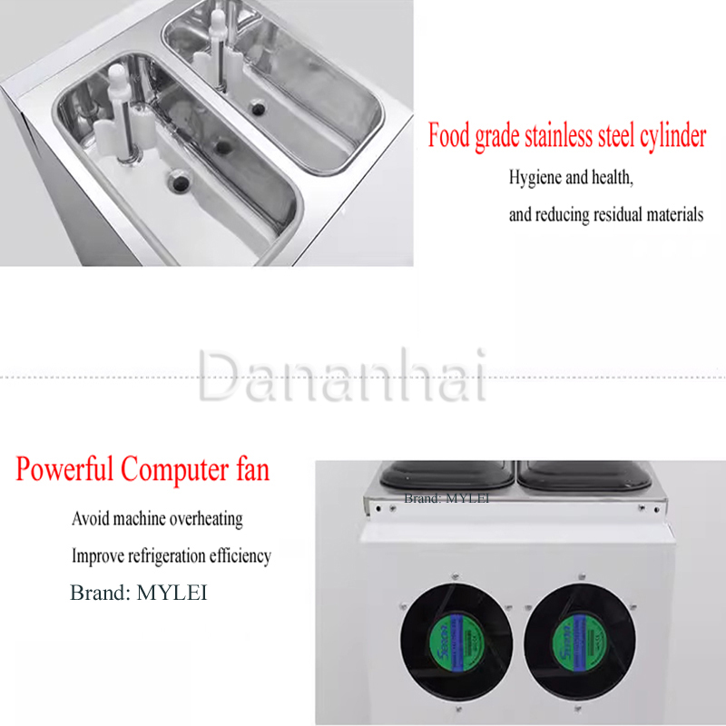 Tezgah Üstü 3 Çeşitli Yumuşak  - Commercial Ice Cream Machine Countertop incelemesi ve fiyatı