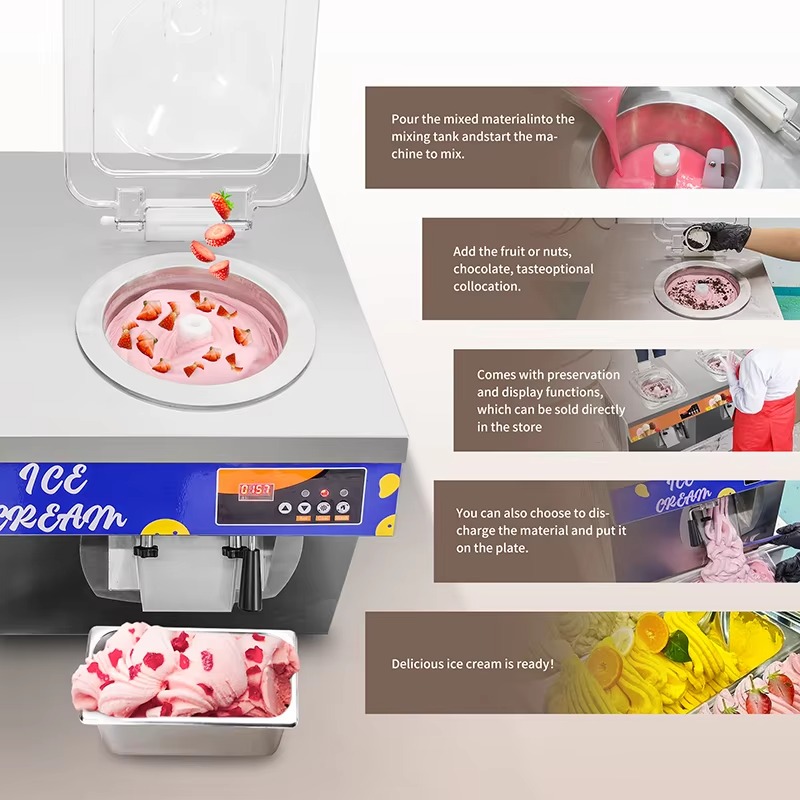 Fabrika Çıkışı 2026 Ticari Ser - Commercial Gelato Maker Machine incelemesi ve fiyatı