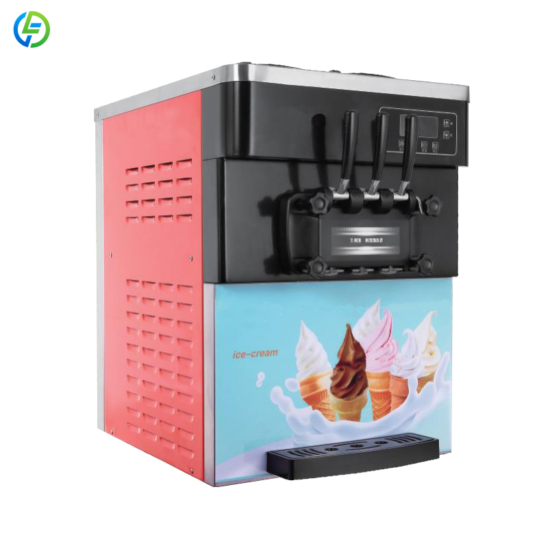 Özelleştirilmiş Dondurma Yapma - Soft Serve Ice Cream Machine 3 Flavor incelemesi ve fiyatı