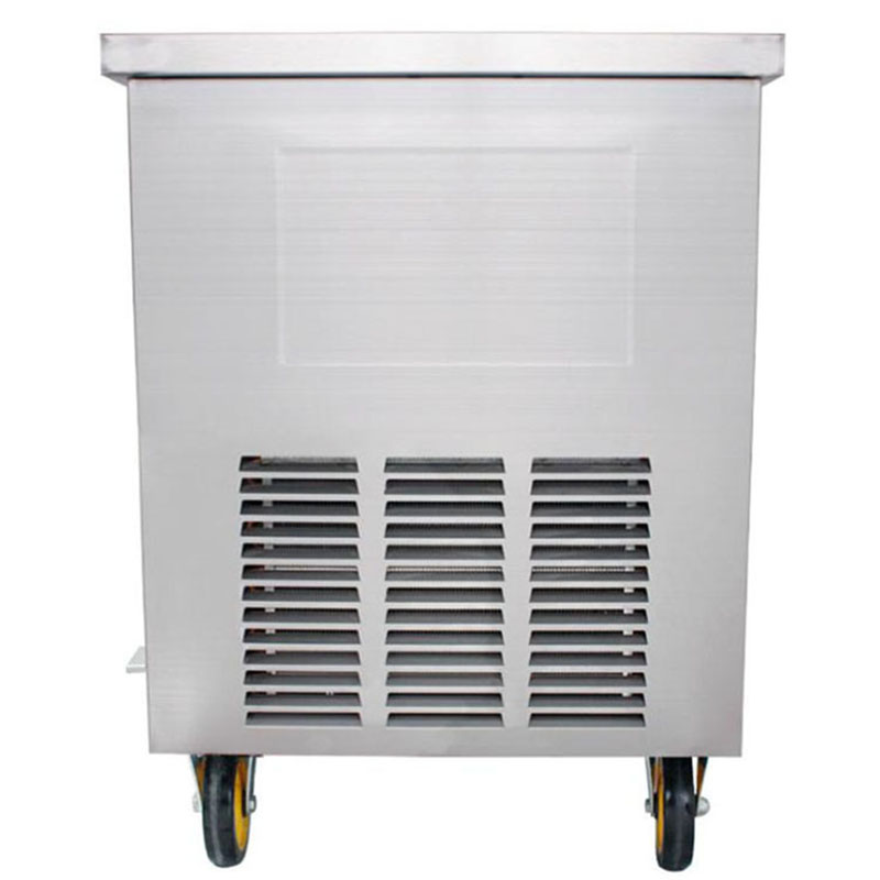 45cm çift yuvarlak tava dondur - Rolled Ice Cream Machine Fried Plate incelemesi ve fiyatı